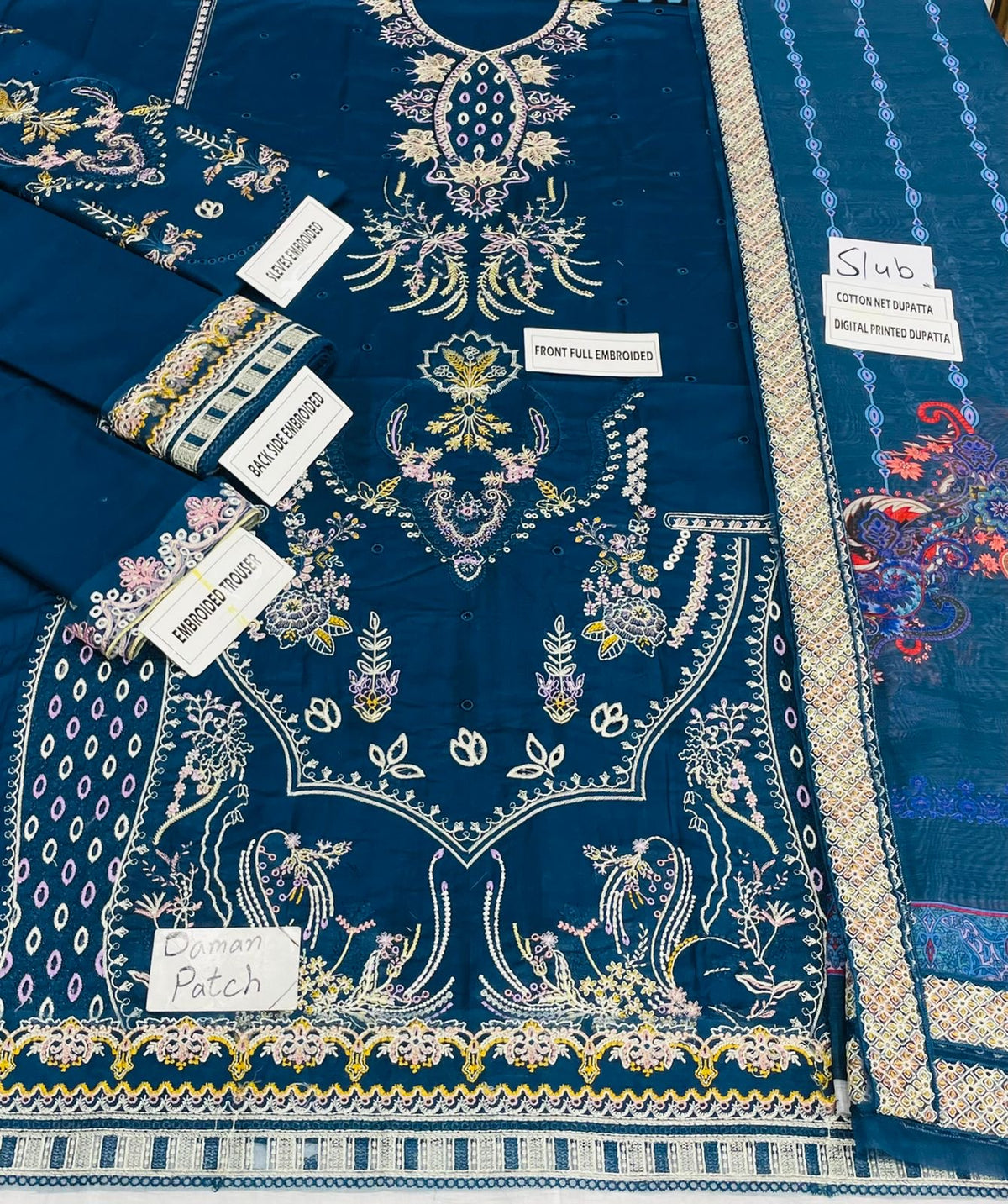 Qalamkar Luxury 3 Pc