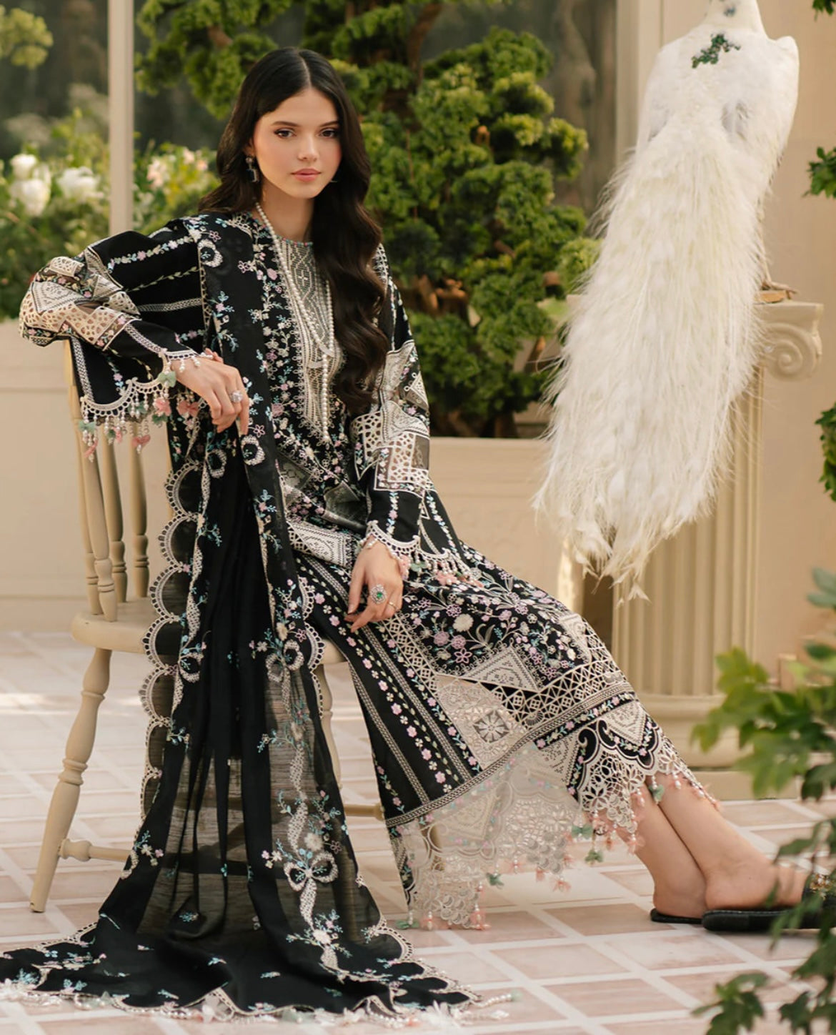 Bin Ilyas Luxury Lawn 3 Pc
