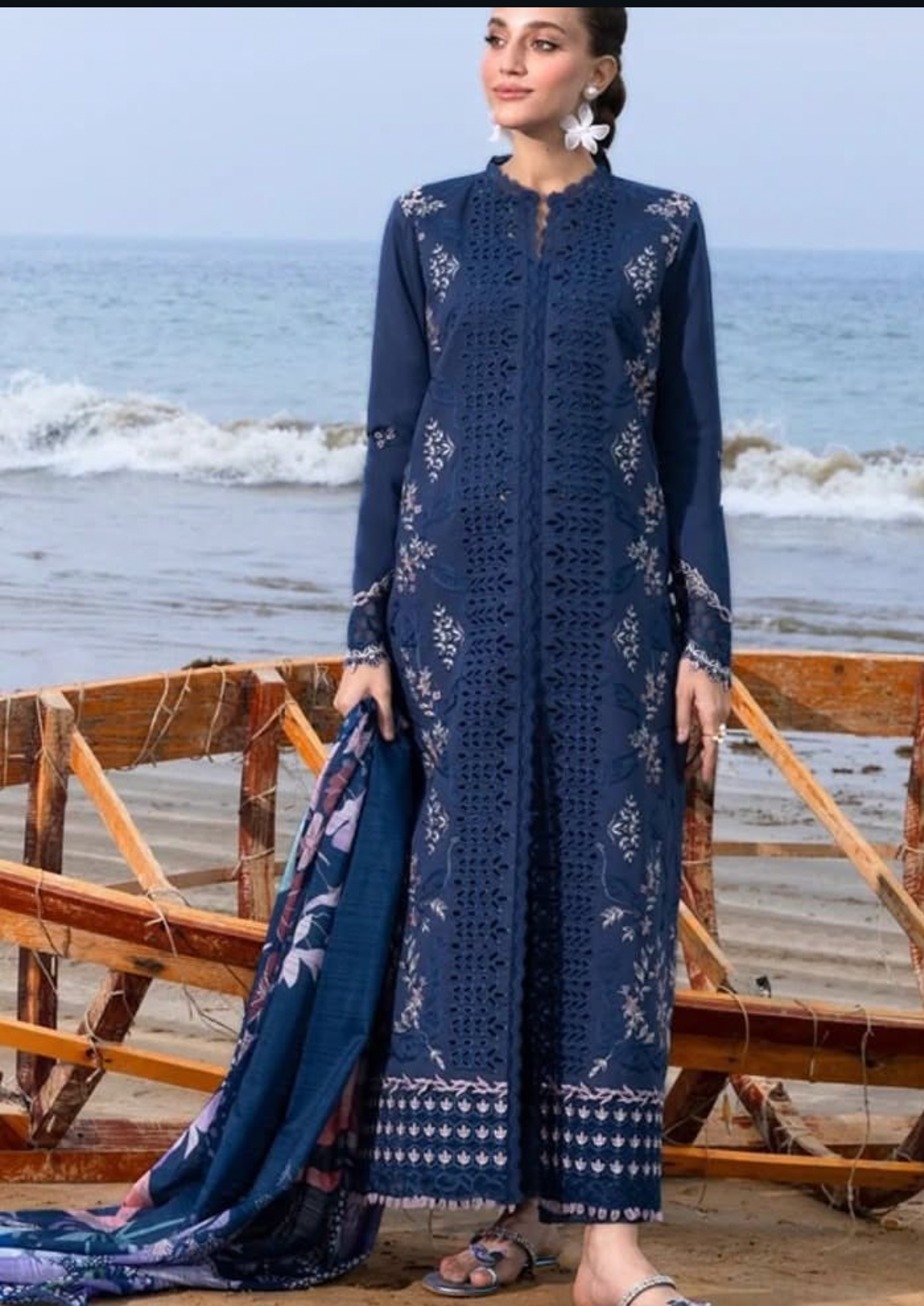 Hussain Rehar Luxury Lawn 3pc