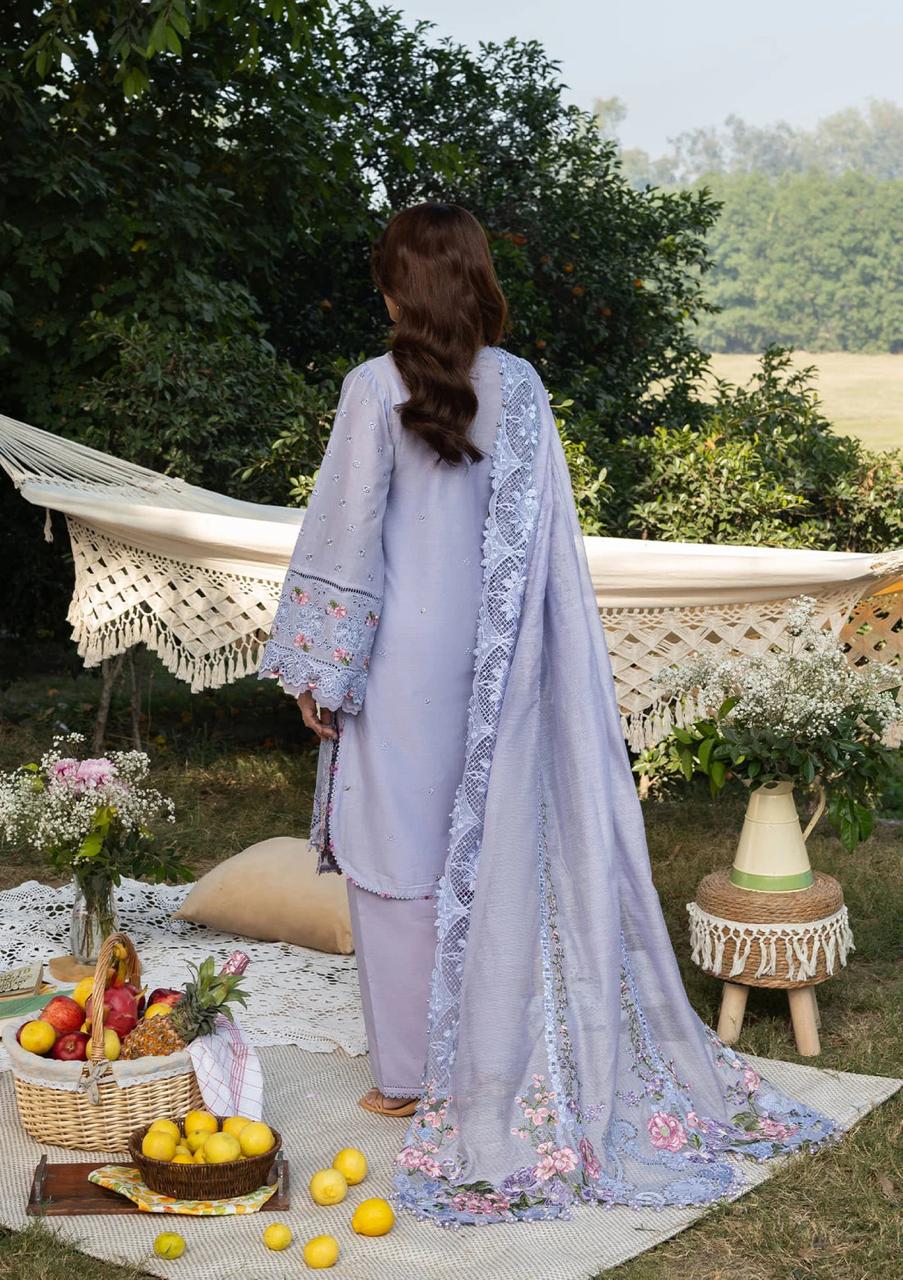 ELAF LUXURY EMBROIDERED LAWN 3 PC DRESS