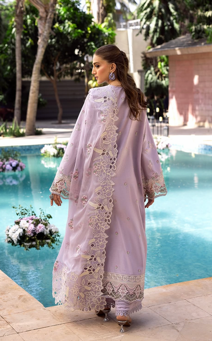 Akbar Aslam Embroidered Lawn 3 Pc