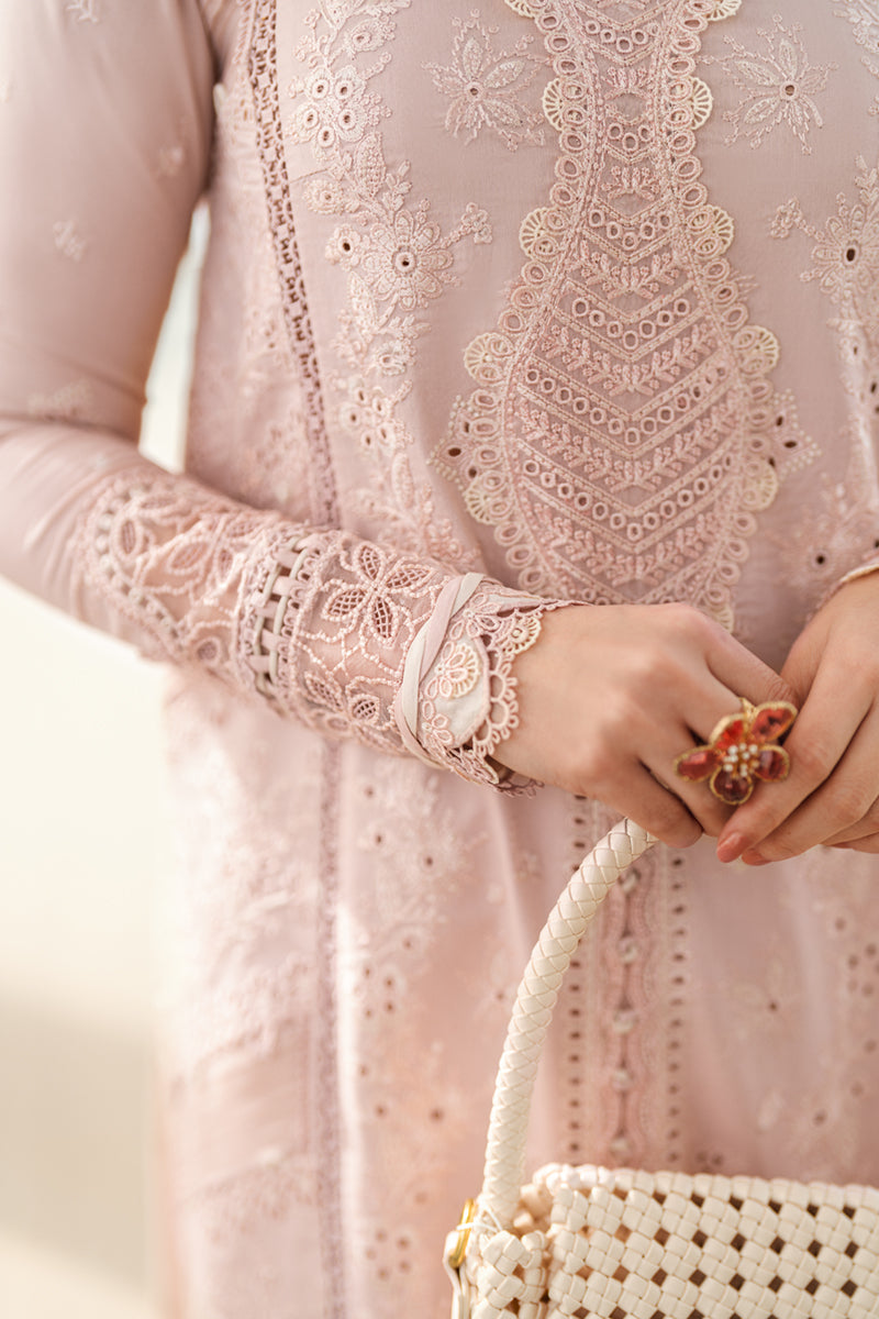 Qalamkar Luxury Embroidered 3 Piece