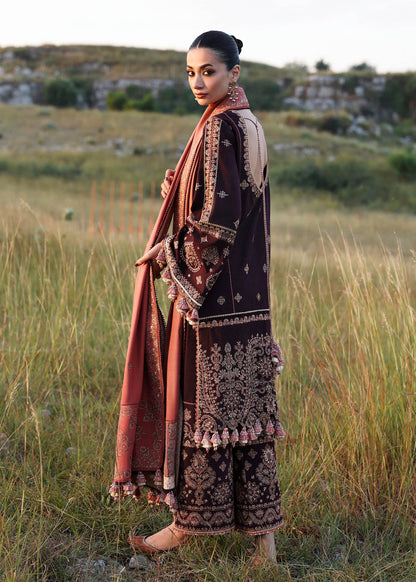 Hussain Rehar Luxury Article Full Embroidered 3 Piece