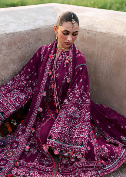 Hussain Rehar Luxury Lawn 3 piece