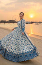 Faiza Saqlain Luxury frock 3pc