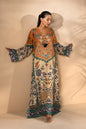 Ethnic Silk Kaftan style 2pc D-90037