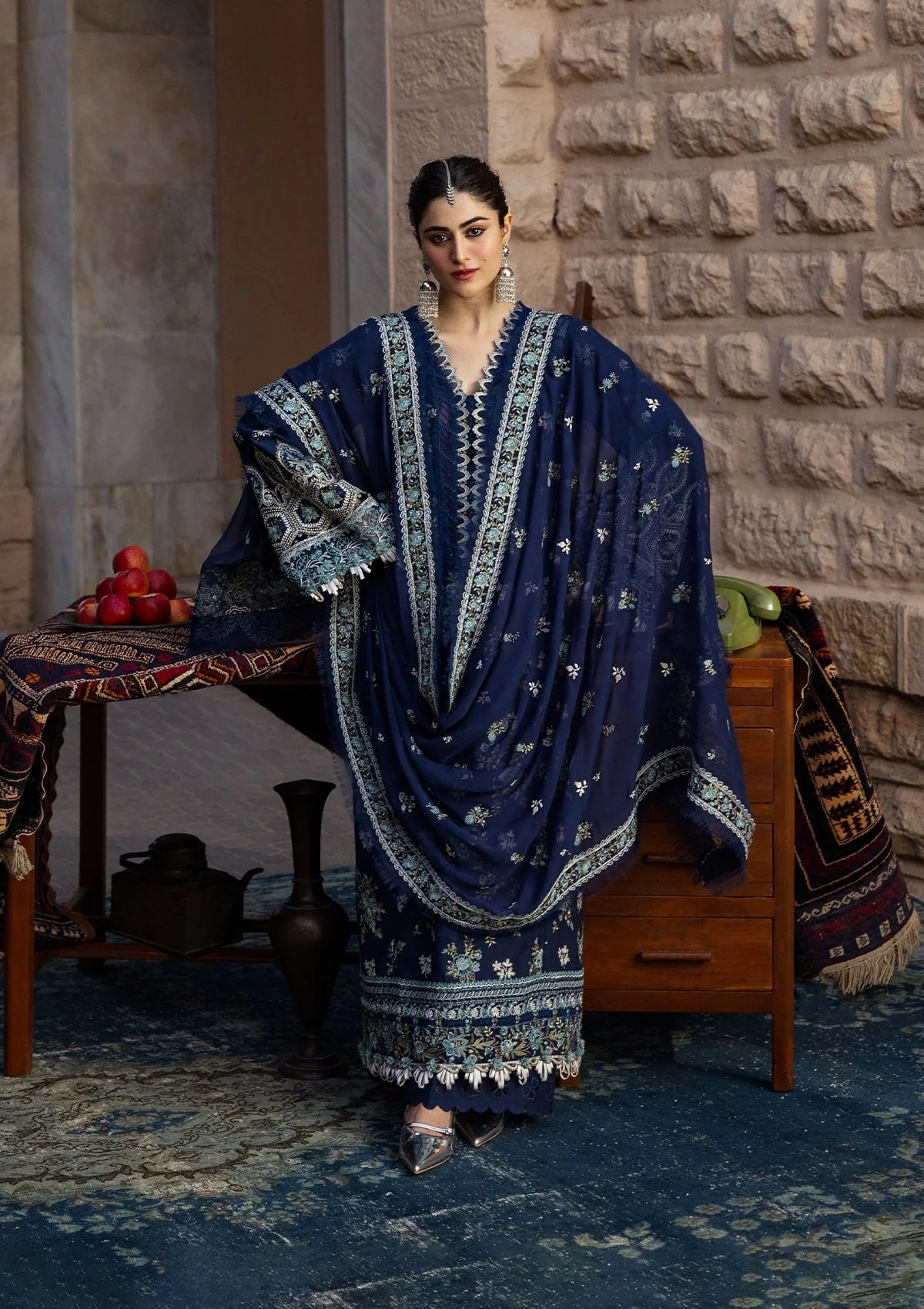 Kahf Premium Luxury Embroidered 3 Pc