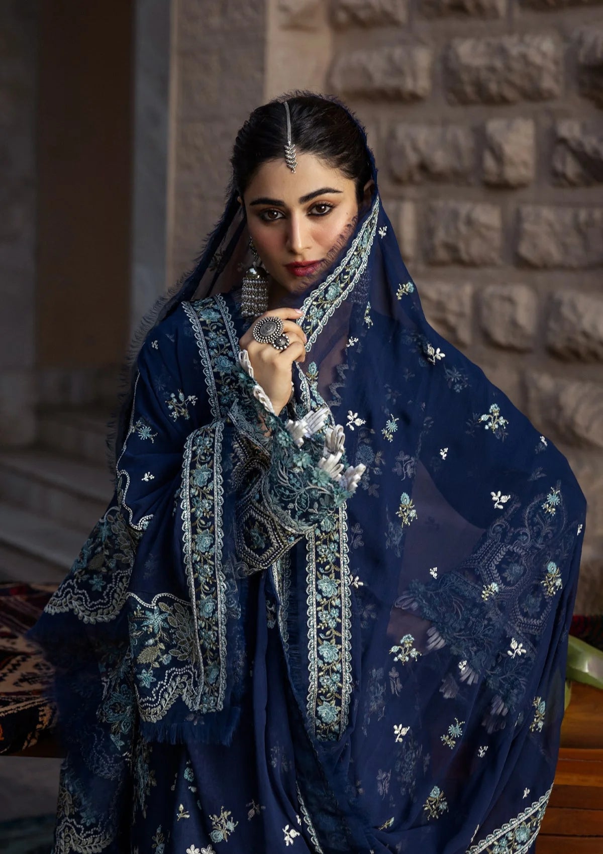 Kahf Premium Luxury Embroidered 3 Pc