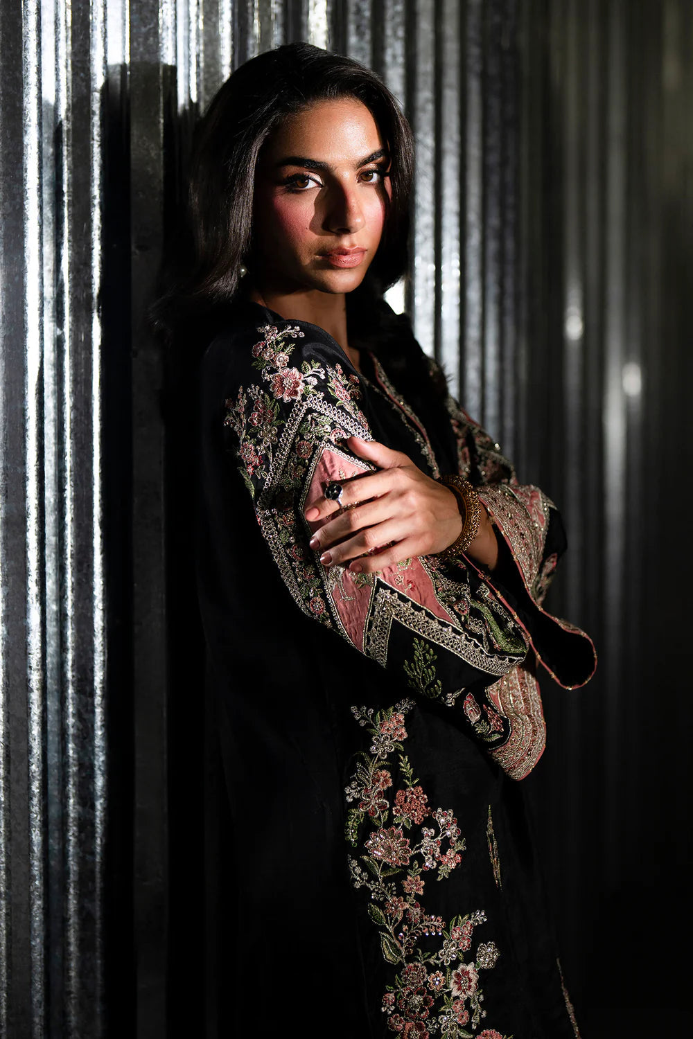 Ethnic Silk 2pc Luxury D-7009