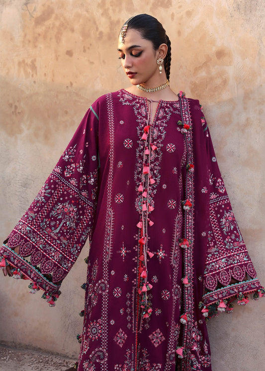 Hussain Rehar Luxury Lawn 3 piece