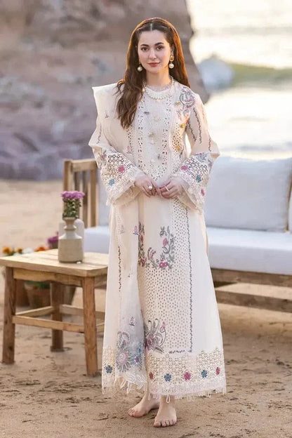 Qalamakar white Hania amir
