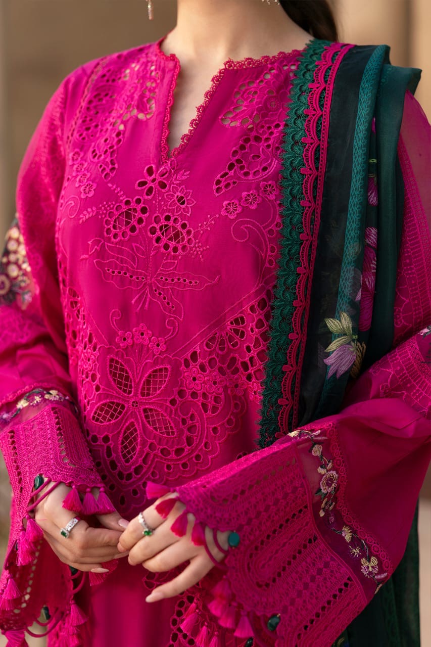 Saira Rizwan Luxury Lawn 3 pc