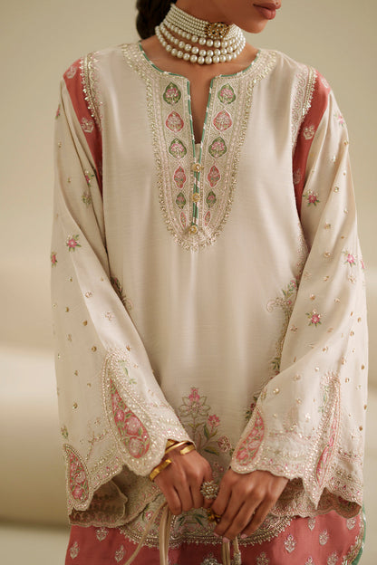 Ethnic Silk Embroidered 2pc