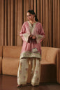 Ethnic Silk 2pc Pink D-7014