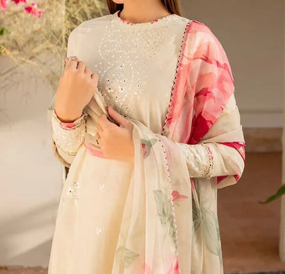 Jazmin Lawn 3 Pc