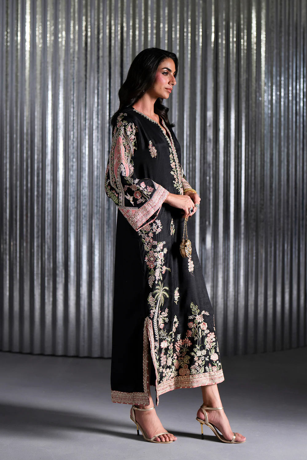 Ethnic Silk 2pc Luxury D-7009
