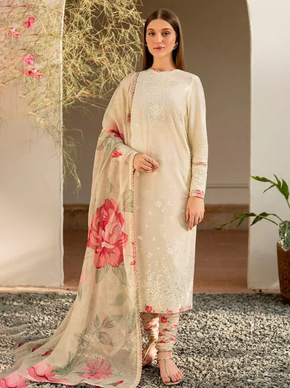 Jazmin Lawn 3 Pc