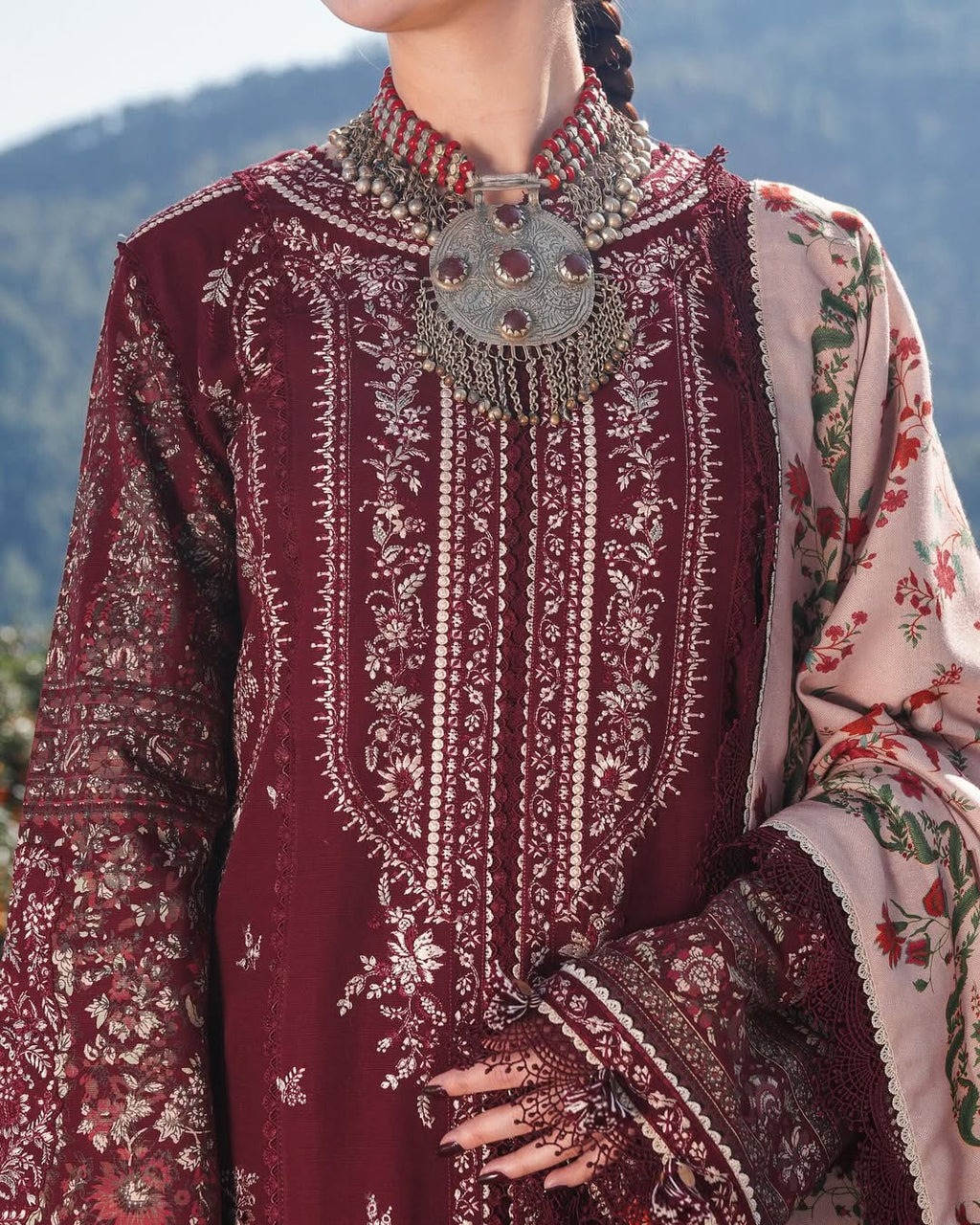 Hussain Rehar Dhanak 3 Piece