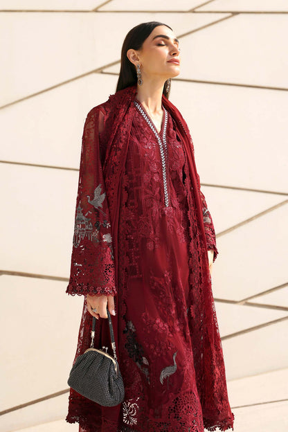 Mariab lawn luxury 3pc