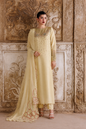 Silk Embroidered Luxury 3pc Article Gold Vanya