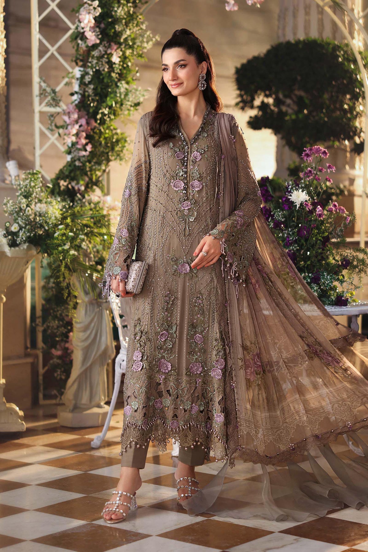 MARIA B LUXURY CHIFFON 3 Pc