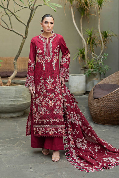 Dhanak Embroidered 3pc Luxury Article Marina AKS