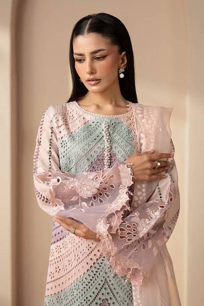 Maria B. Luxury Embroidered 3 Pc