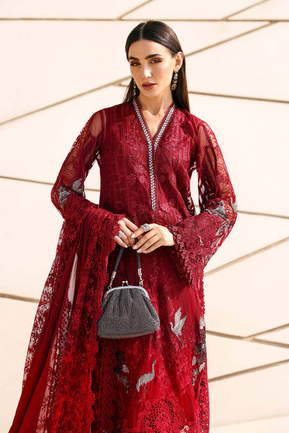 Mariab lawn luxury 3pc