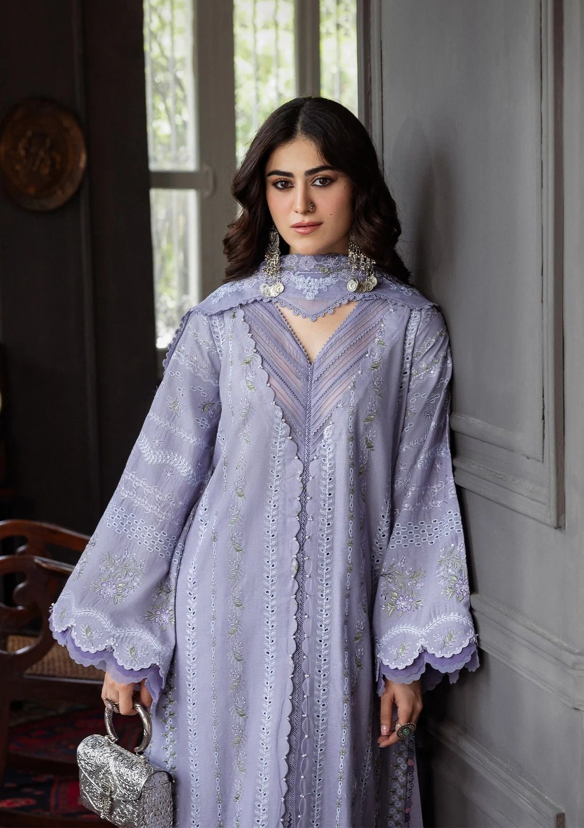 Kahf Luxury Embroidered 3 Piece
