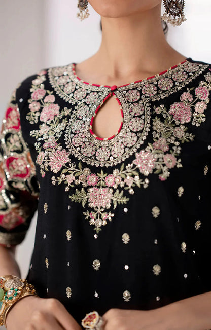 9000 Velvet Luxury Embroidered 2pc Article
