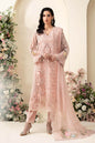 Lawn Embroidered Luxury 3pc Article With Khaddi Net Dupatta MB