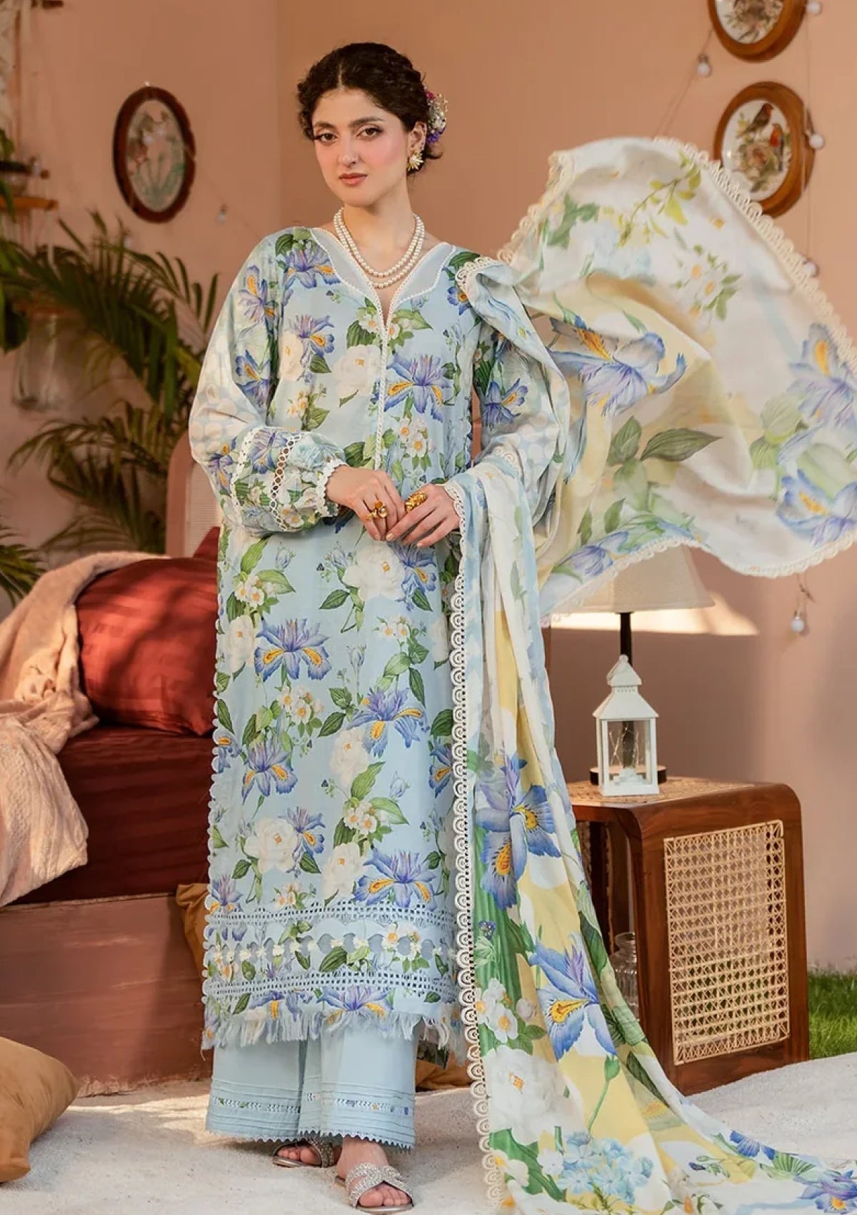 Elaf Lawn Printed 3pc