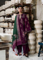 Dhanak Embroidered 3pc Article With Wool Shawl