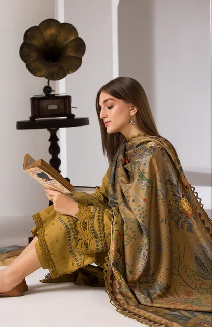 Sobia Nazir Dhanak Embroidered 3 Piece - Maryam Collection