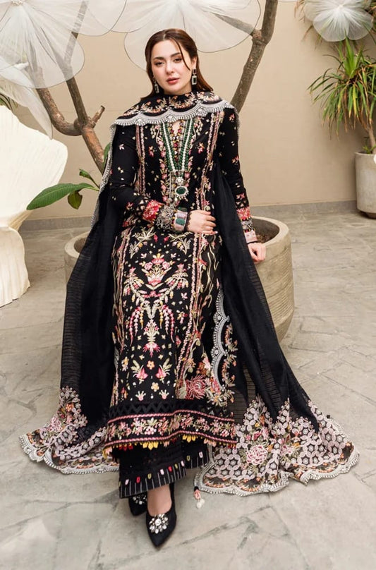 Qalamkar Luxury Lawn 3 Pc
