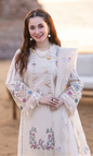 Qalamakar white Hania amir