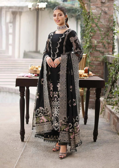 Dhanak Embroidered 3pc Article With Dhanak Shawl