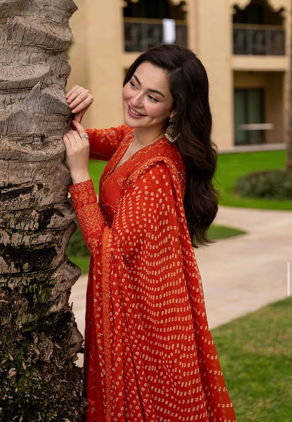 Faiza Saqlain Frock