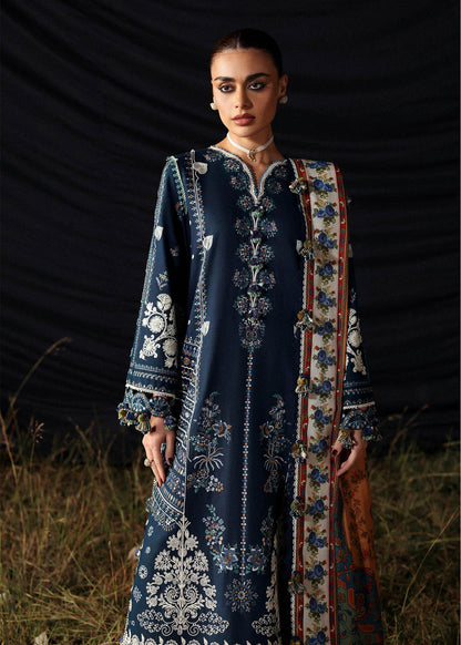 Hussain Rehar Luxury Embroidered 3 Pc