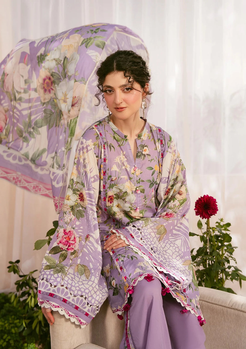 Elaf Lawn Printed 3pc