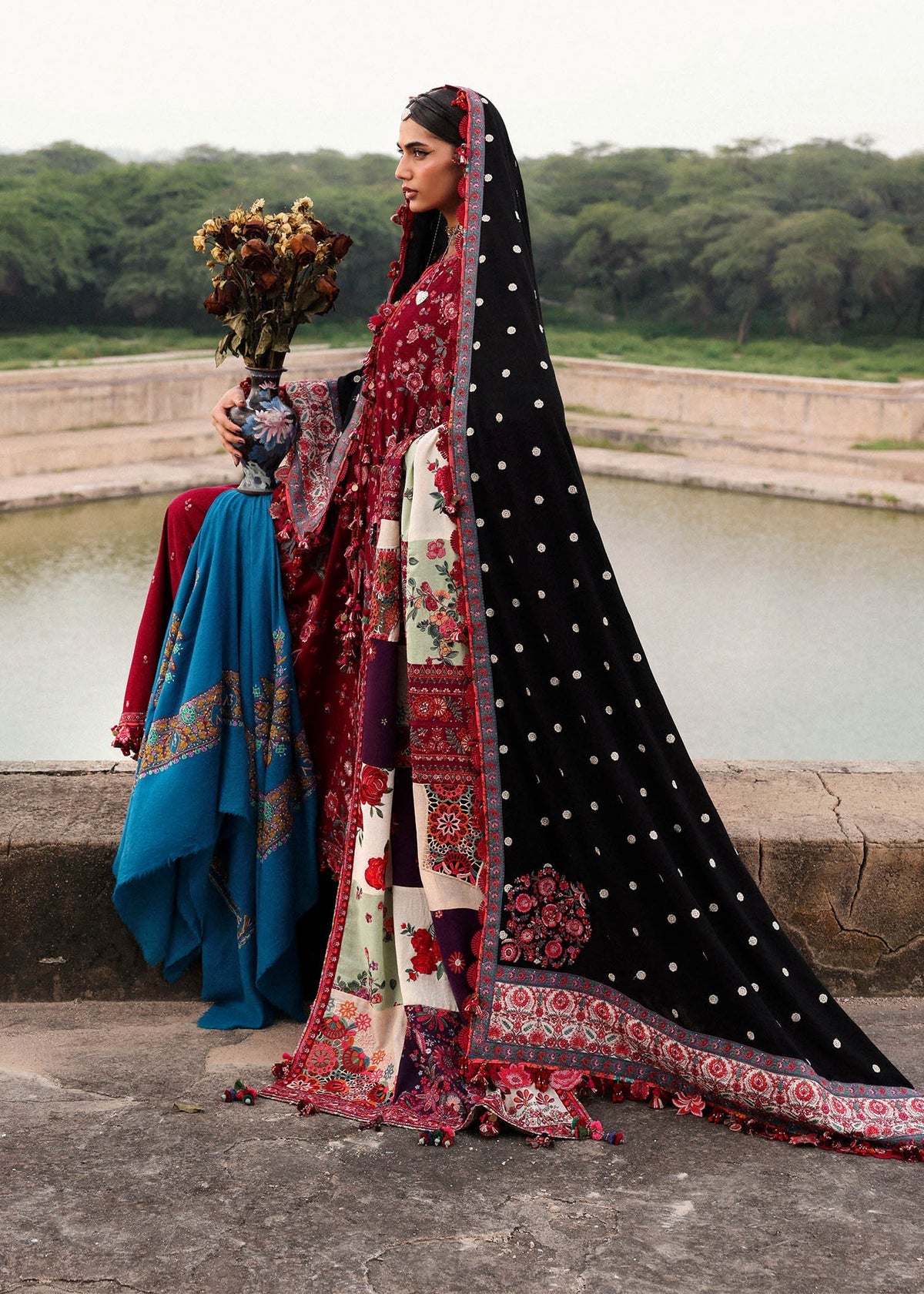 Hussain Rehar Luxury Lawn 3pc
