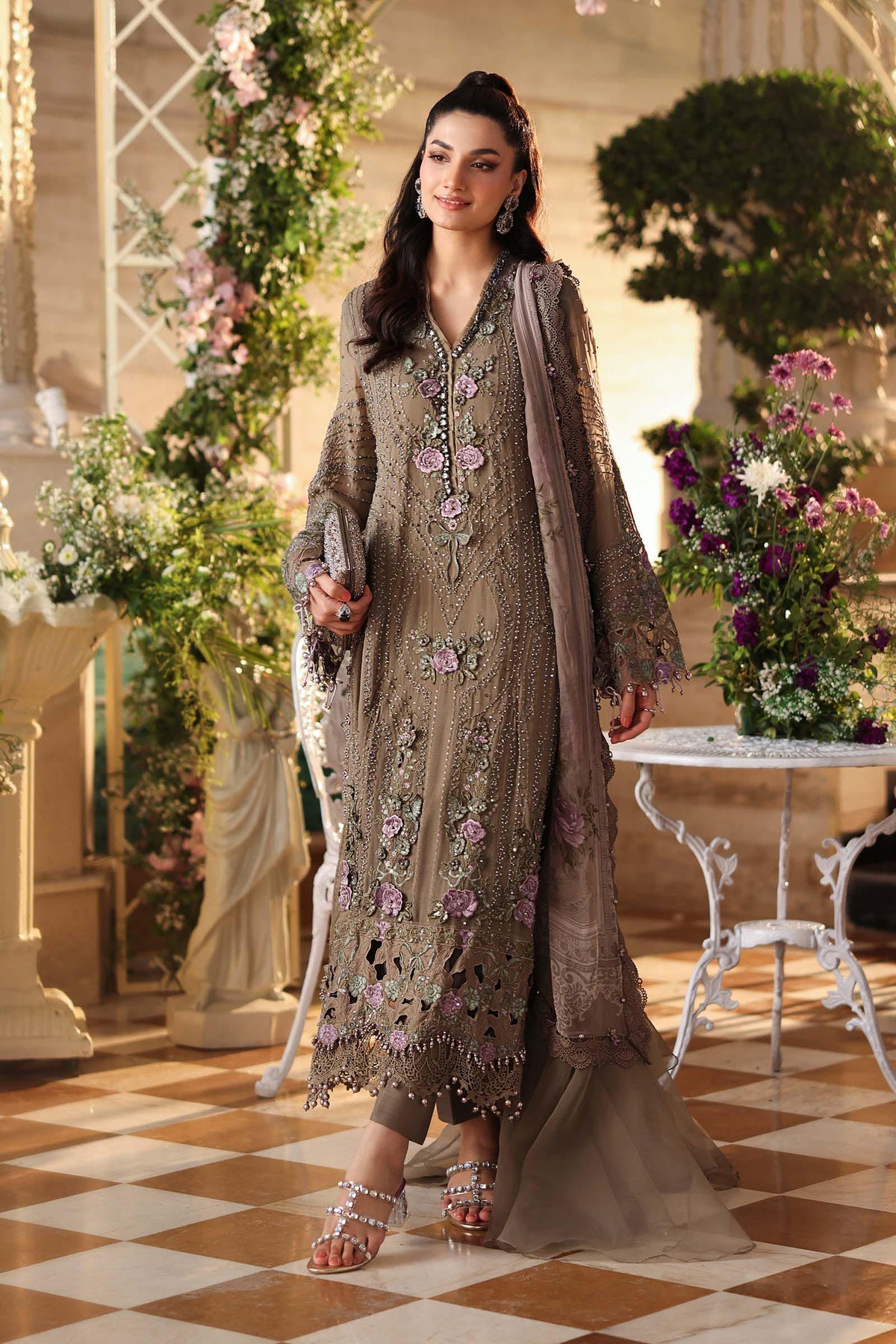 MARIA B LUXURY CHIFFON 3 Pc