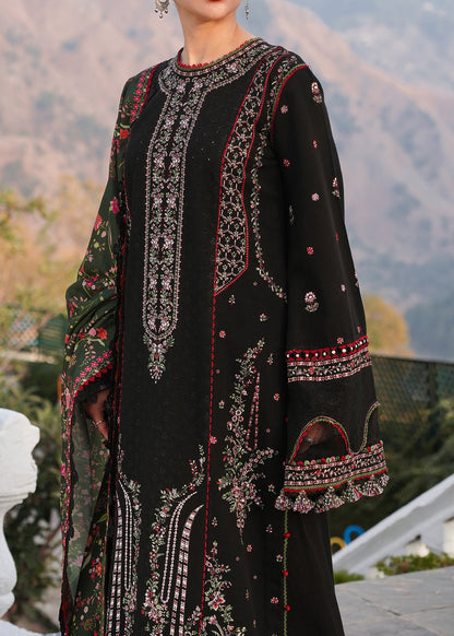 HUSSAIN REHAR LAWN LUXURY EMBROIDERED 3 PC