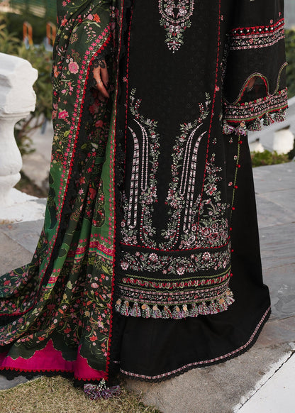 HUSSAIN REHAR LAWN LUXURY EMBROIDERED 3 PC