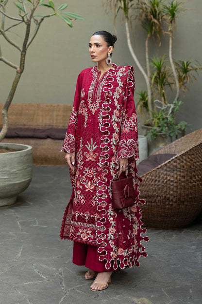 Dhanak Embroidered 3pc Luxury Article Marina AKS