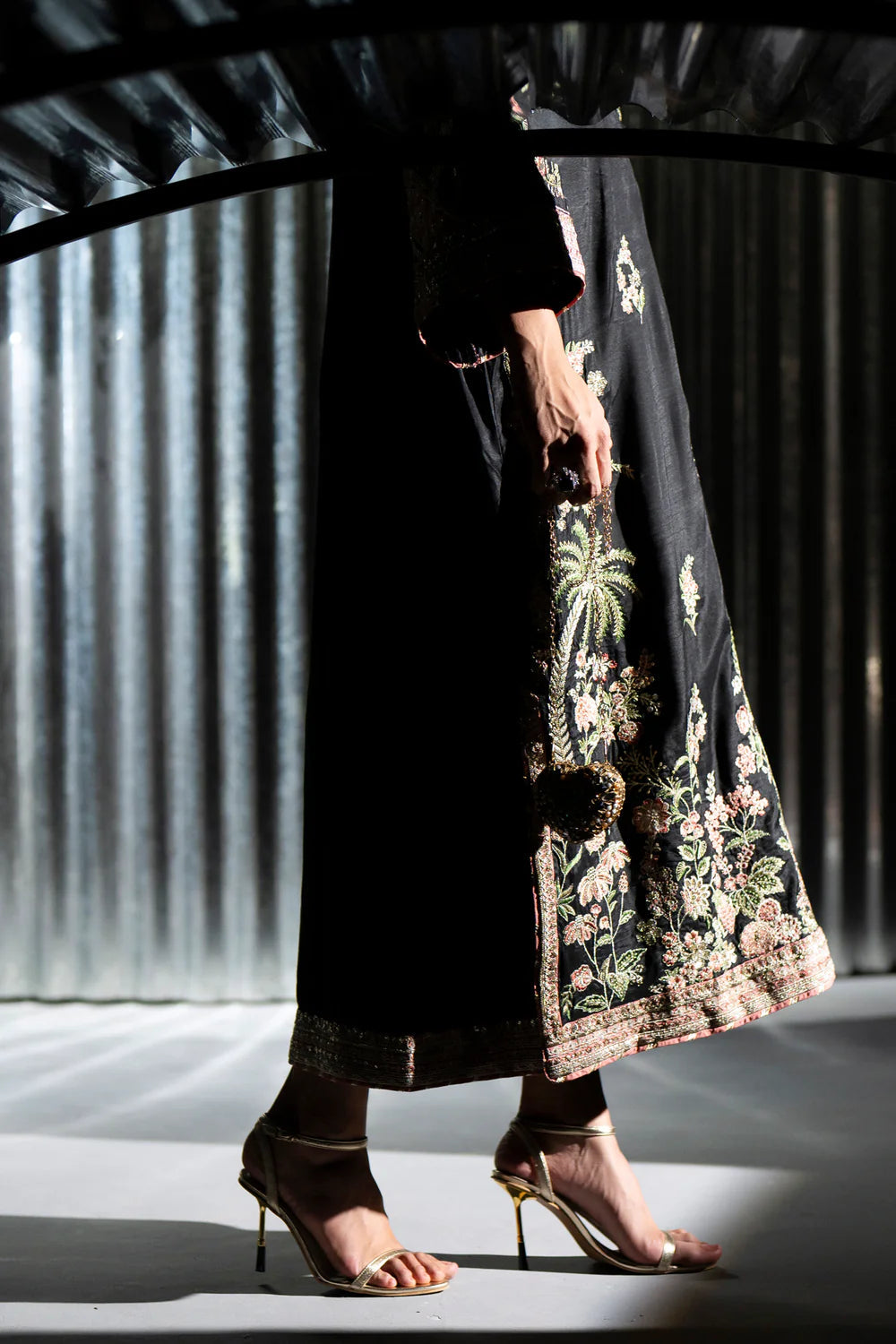 Ethnic Silk 2pc Luxury D-7009