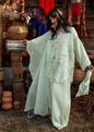Silk Embroidered Luxury 2pc Article Pastel Green Color Laser Work