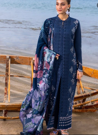Hussain Rehar Luxury Lawn 3pc