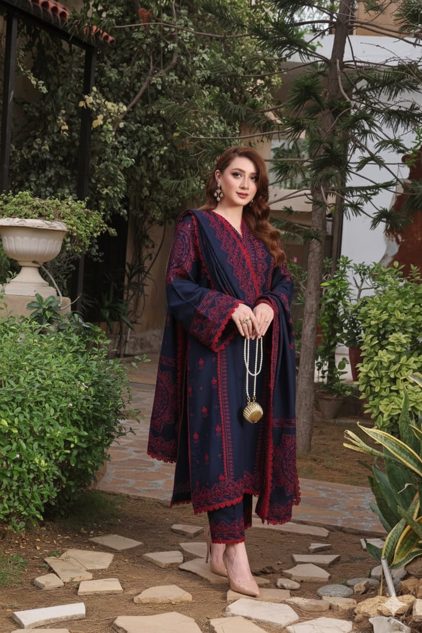 Aneelas Dhanak 3 Pc