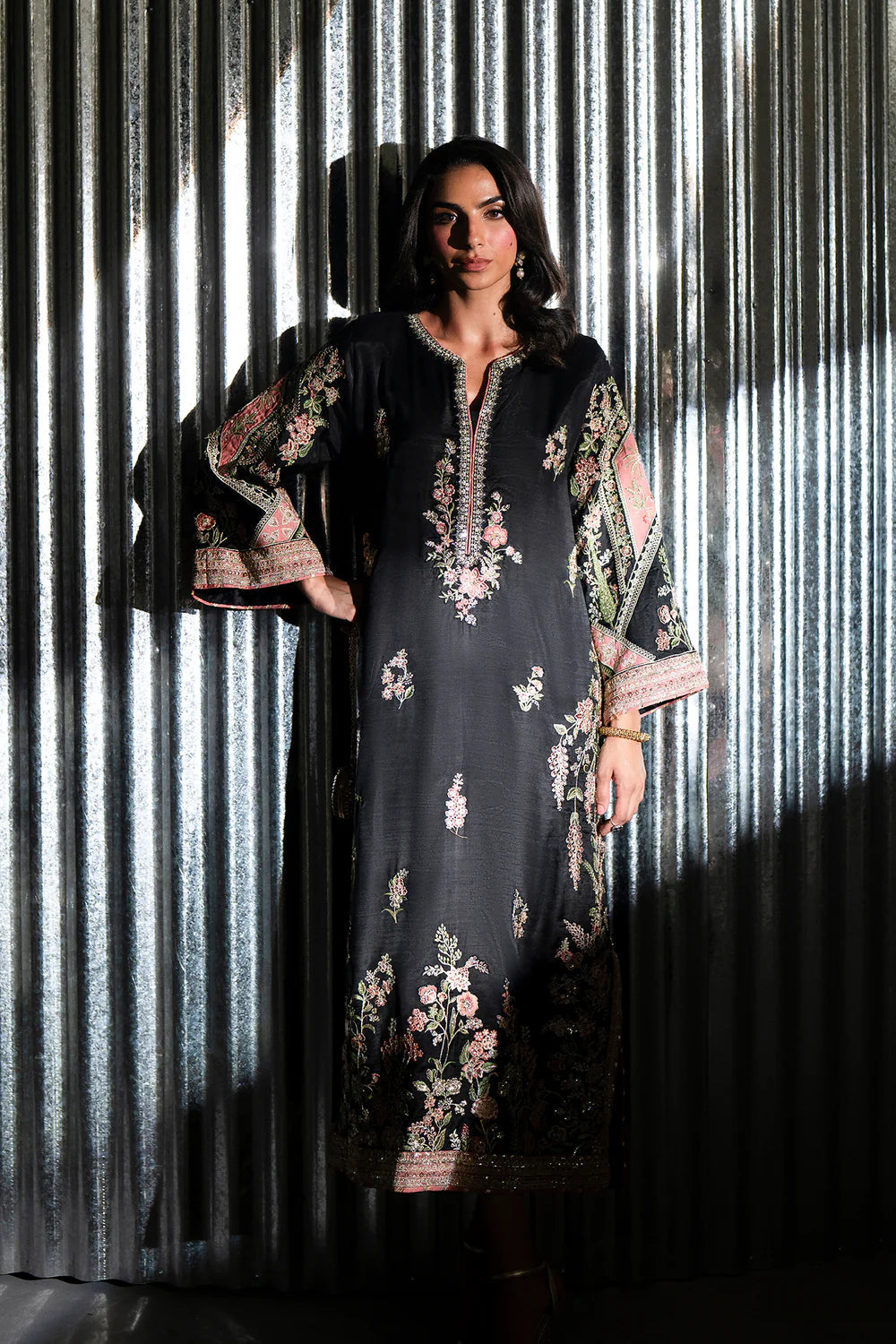 Ethnic Silk 2pc Luxury D-7009